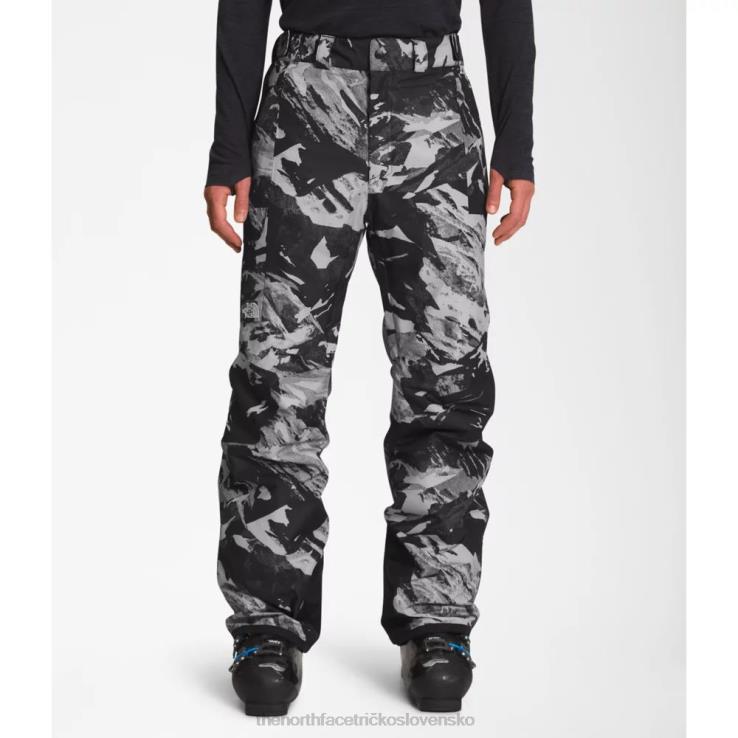 HLH083884 čierny tón The North Face pánske zateplené nohavice slobody