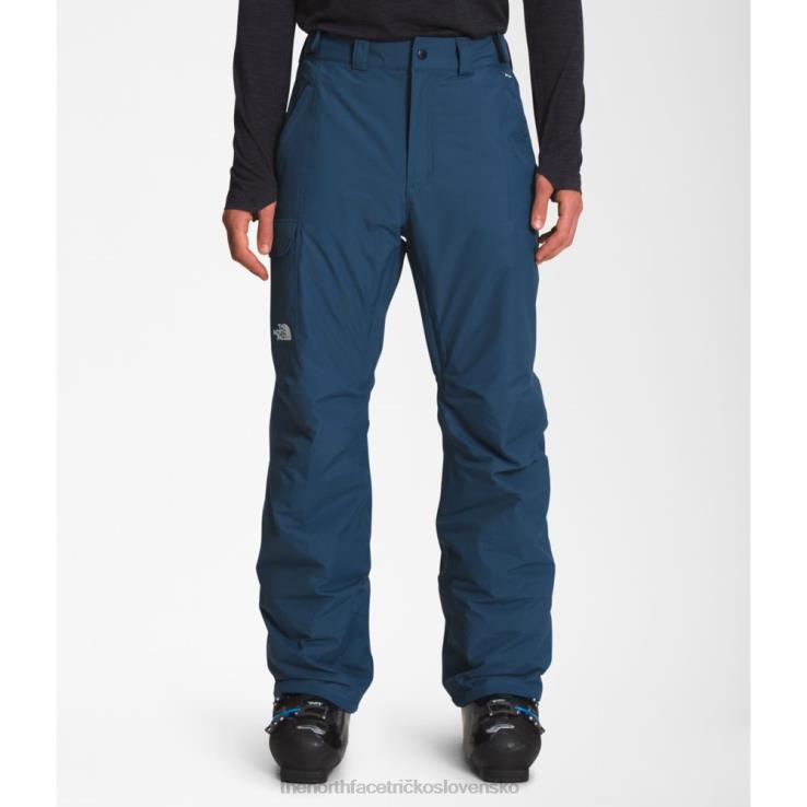 HLH083886 tienisté modré The North Face pánske zateplené nohavice slobody