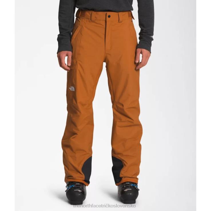 HLH083889 kožená hnedá The North Face pánske nohavice na slobodu
