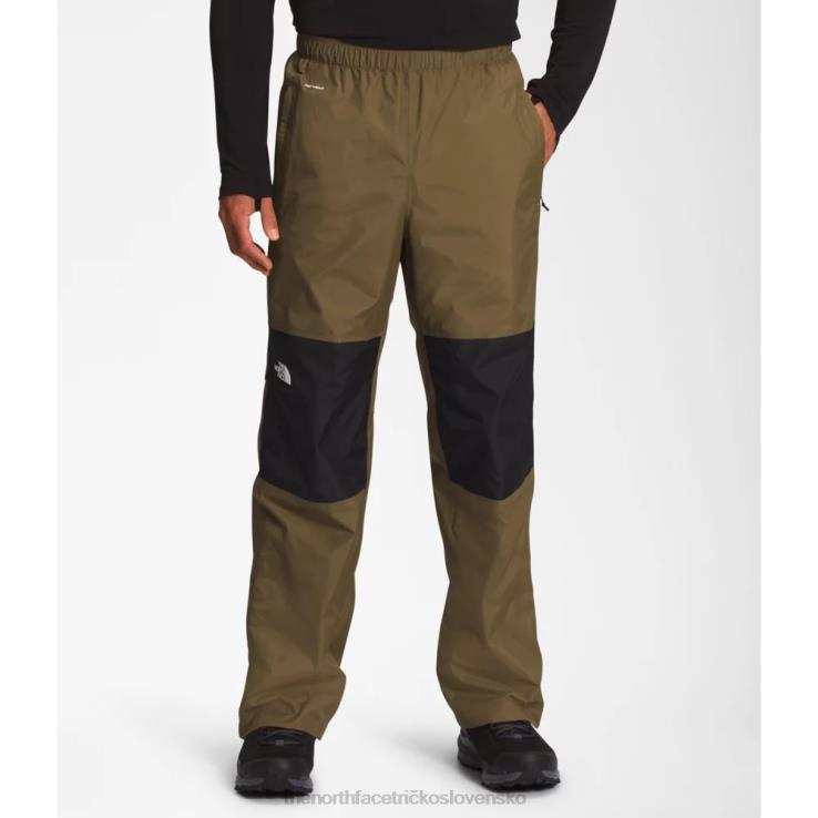HLH085242 vojenská oliva The North Face pánske nohavice do dažďa antora
