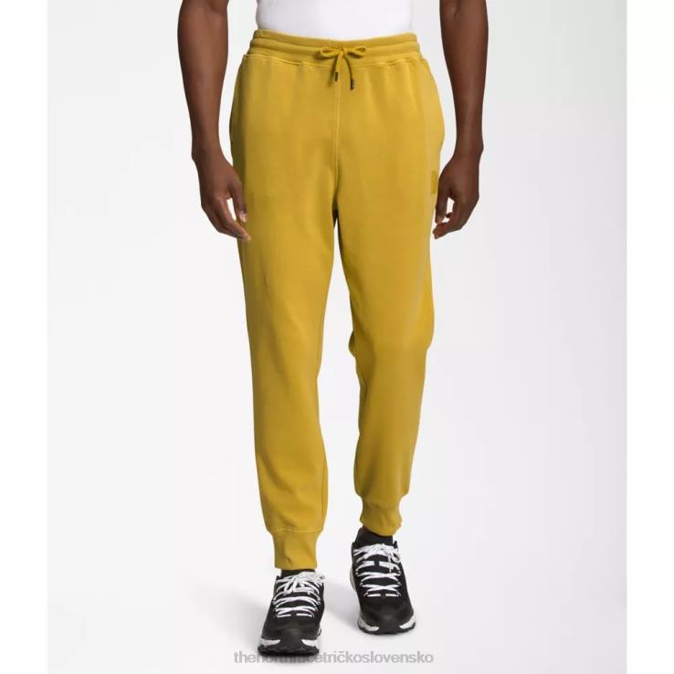 HLH085436 minerálne zlato The North Face pánske joggery na farbenie odevov