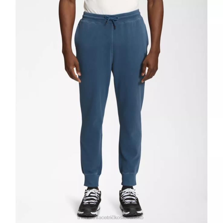 HLH085437 tienisté modré The North Face pánske joggery na farbenie odevov