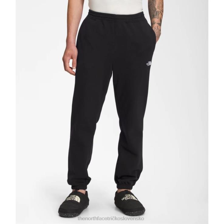 HLH085440 čierna biela The North Face čierne biele pánske tepláky