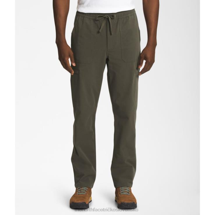 HLH085661 nová taupe zelená The North Face pánske poľné nákladné nohavice