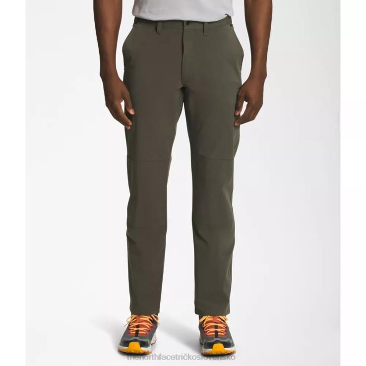 HLH085665 nová taupe zelená The North Face pánske poľné nohavice