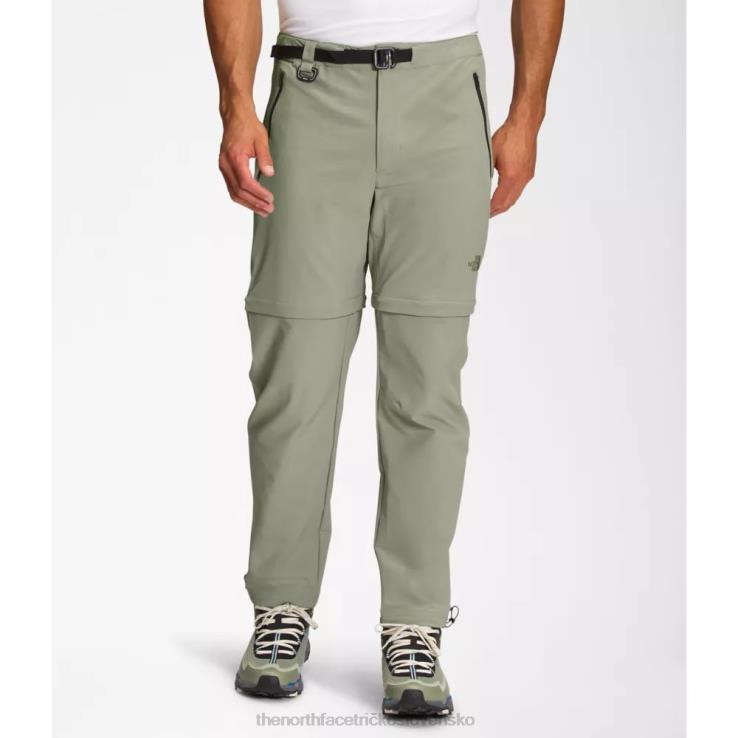 HLH086049 zelený čaj The North Face pánske konvertibilné nohavice paramount pro