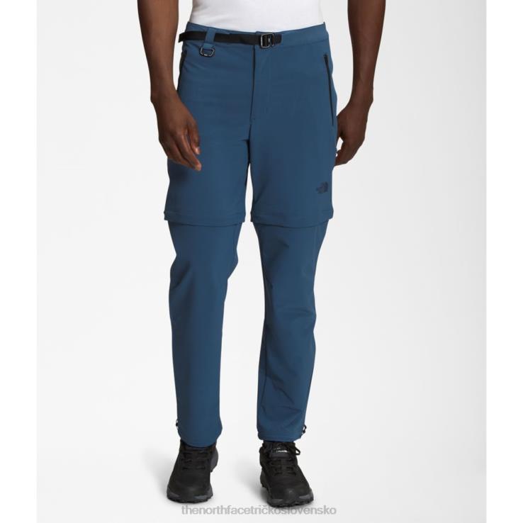 HLH086052 tienisté modré The North Face pánske konvertibilné nohavice paramount pro
