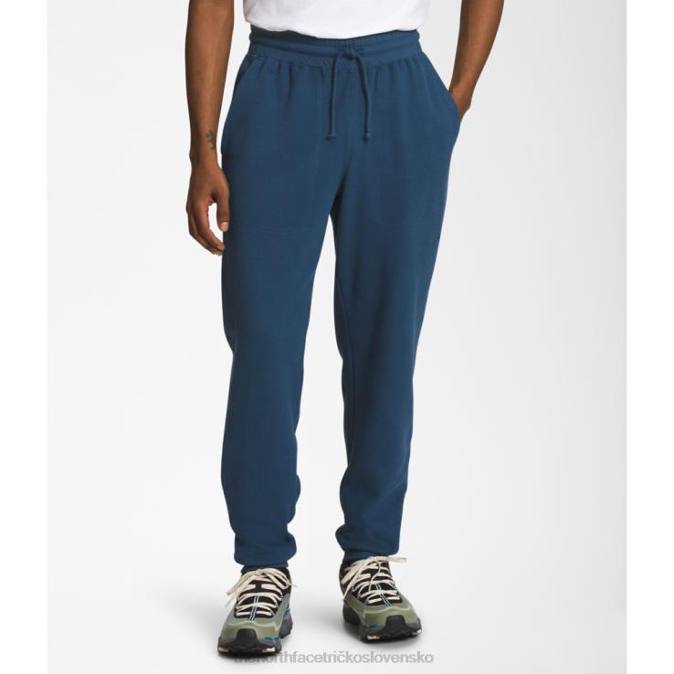 HLH086090 tienisté modré The North Face pánske vaflové nohavice