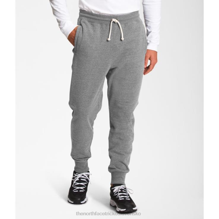 HLH086133 sivá The North Face pánske historické patch joggery