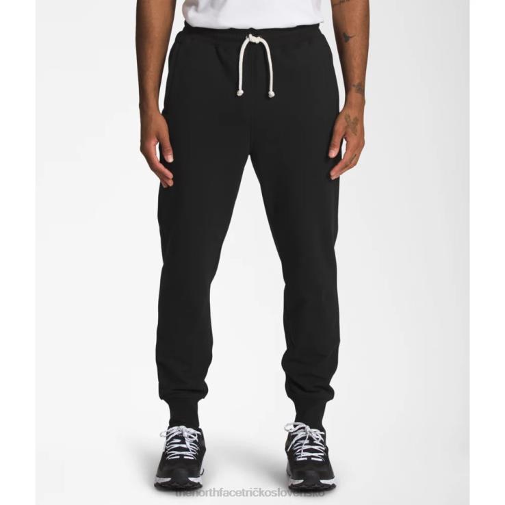HLH086134 čierna The North Face pánske historické patch joggery