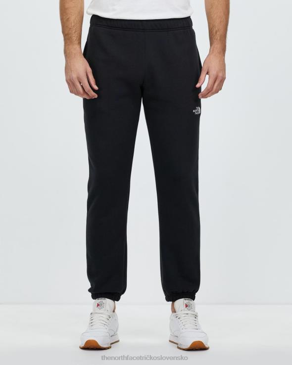 HLH086882 čierna The North Face jednoduché tepláky s logom