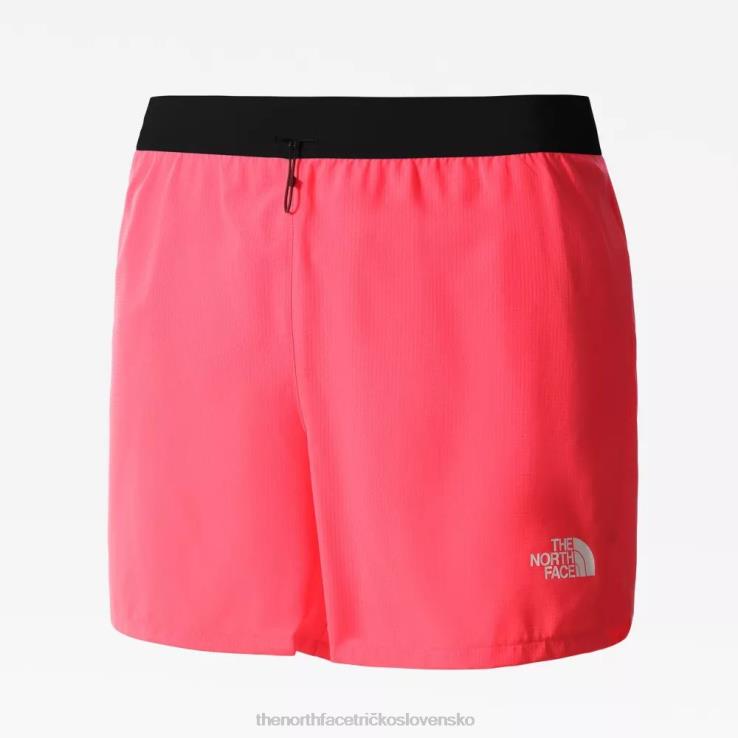 HLH081325 brilantný koral The North Face pánske šortky s východom slnka