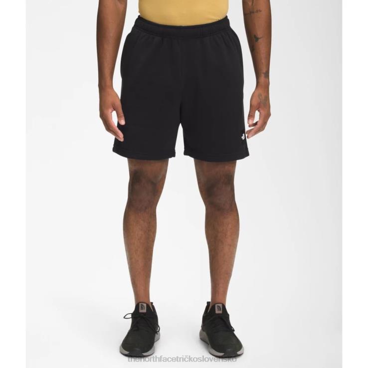 HLH083401 čierna biela The North Face nikdy neprestaň 7 šortky čierne biele