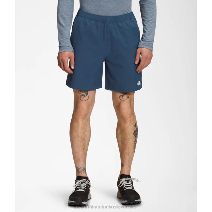 HLH083741 tienisté modré The North Face muži putujú kraťasy