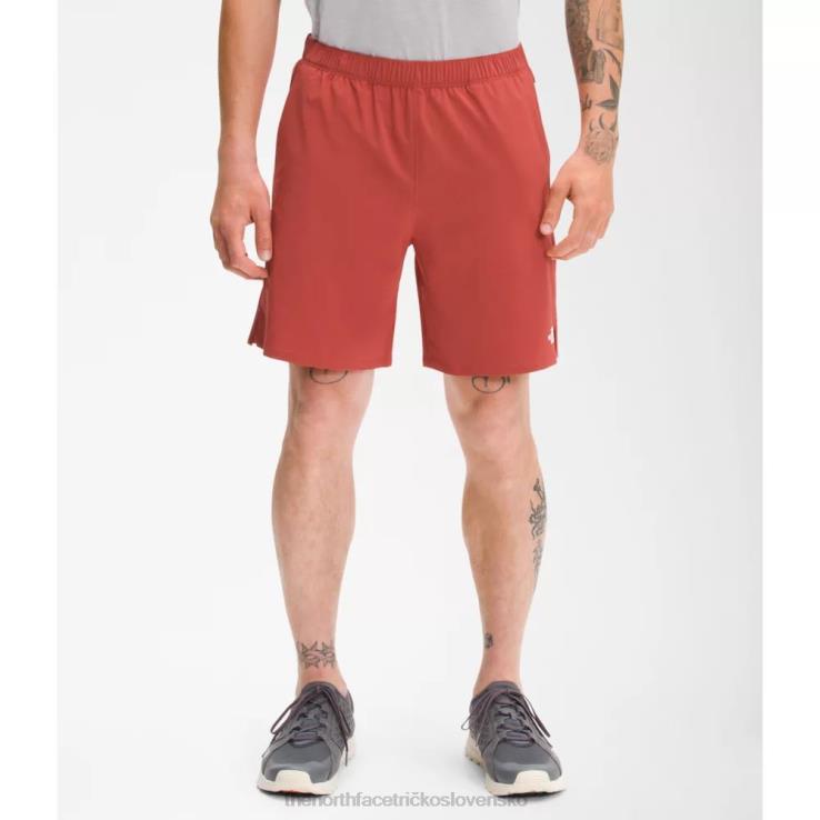 HLH083743 korenie červené The North Face muži putujú kraťasy