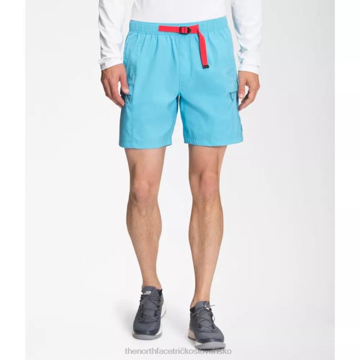 HLH083824 severská modrá The North Face pánske šortky s opaskom triedy V