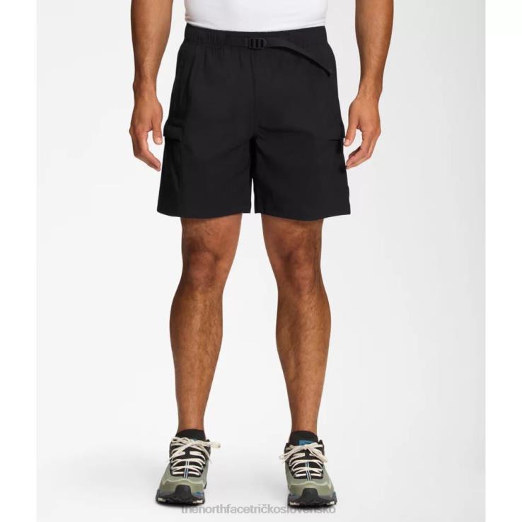 HLH083828 čierna The North Face pánske šortky s opaskom triedy V