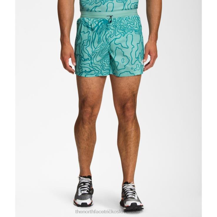 HLH084845 wasabi Yosemite The North Face pánske šortky na východ slnka s potlačou
