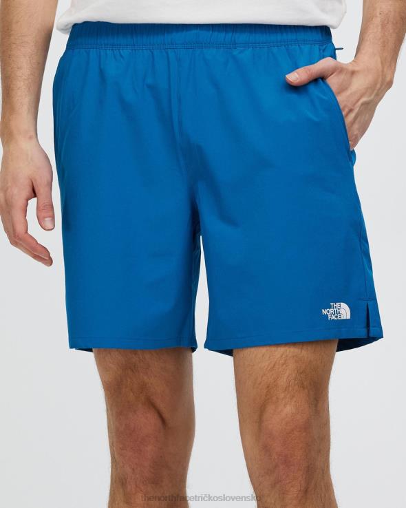HLH087213 banff blue The North Face vandrovať 7 šortky