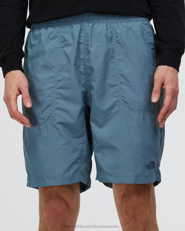 HLH087232 Modrá The North Face natiahnite dobrodružné 7-palcové šortky