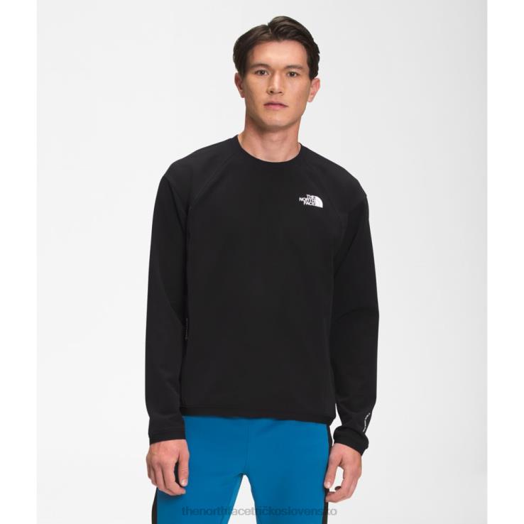 HLH084331 čierna The North Face pánska tekware posádka s dlhým rukávom