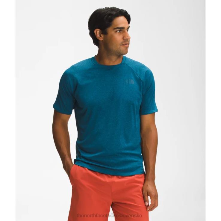 HLH084407 banff blue The North Face muži veľká borovica krátky rukáv posádky