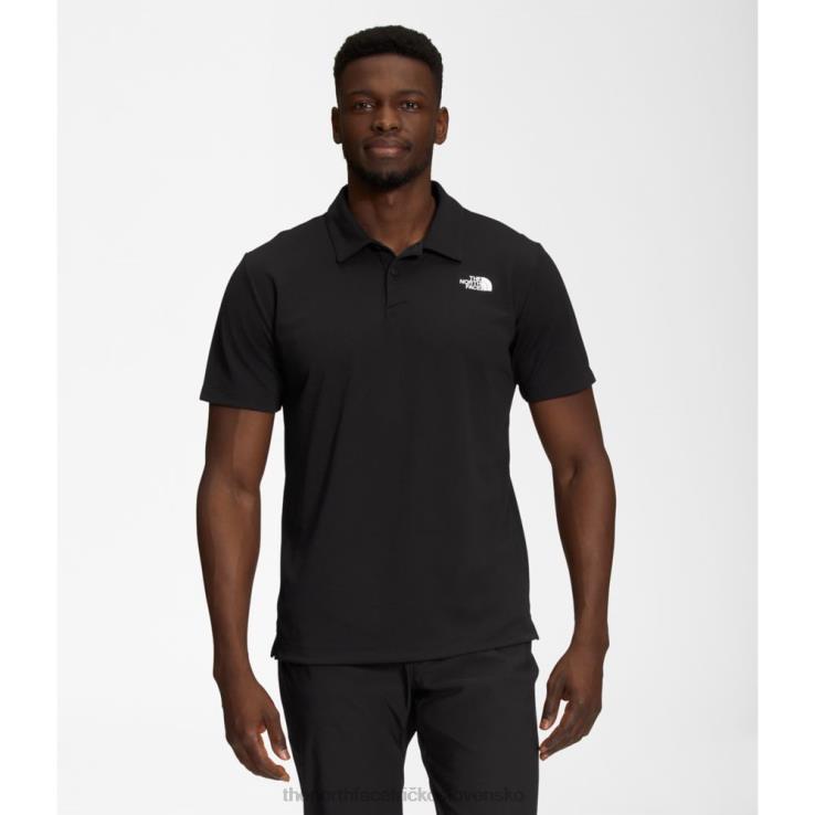 HLH084737 čierna The North Face muži putujú pólo