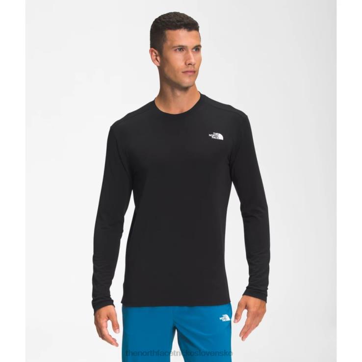 HLH084791 čierna The North Face muži túlajú dlhý rukáv