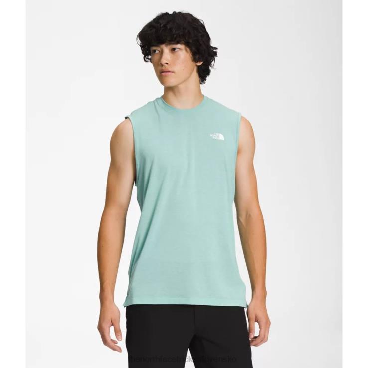 HLH085040 umývadlo modrá The North Face muži putujú bez rukávov