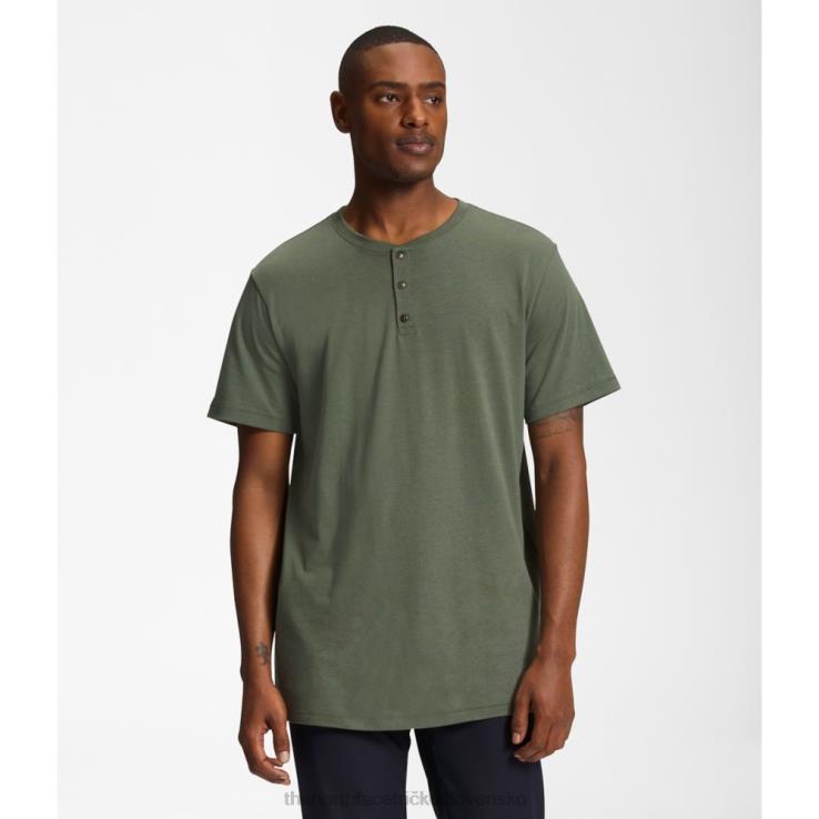 HLH086213 tymián The North Face pánske terénne krátke rukávy henley