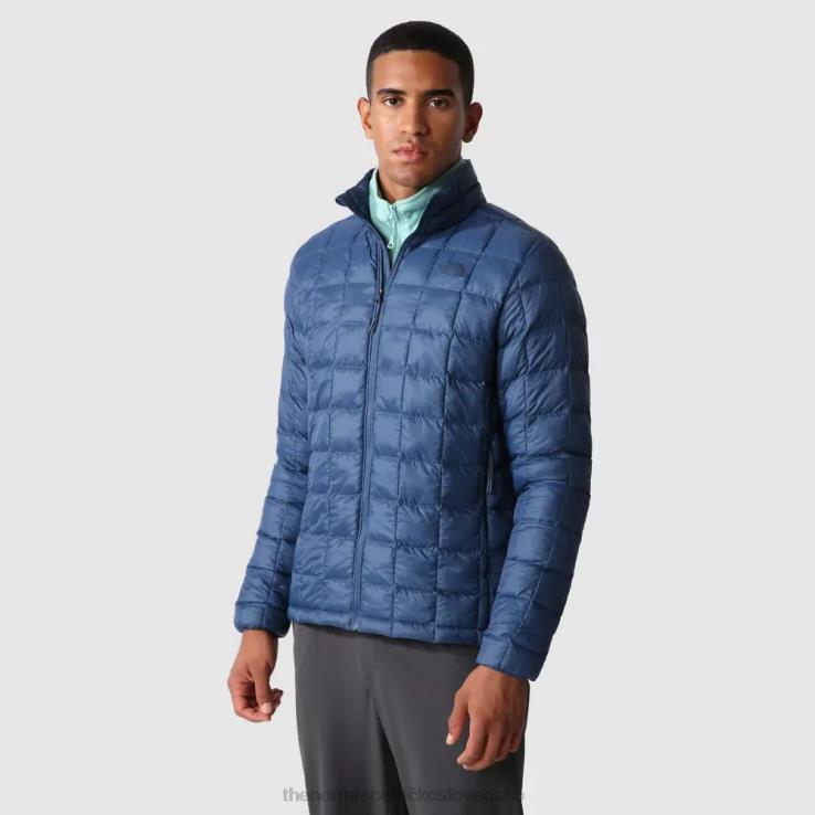 HLH081092 tienisté modré The North Face pánska termobalová eko bunda 2.0
