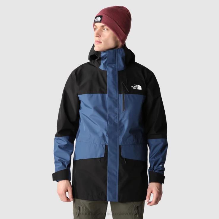 HLH081147 tienisté modré The North Face pánska futurelight bunda do každého počasia