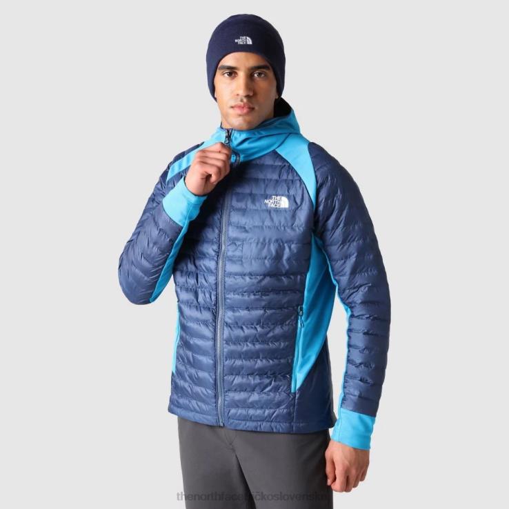 HLH081232 tienisté modré The North Face pánska športová outdoorová hybridná zateplená bunda