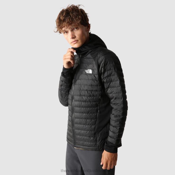 HLH081234 čierna The North Face pánska športová outdoorová hybridná zateplená bunda