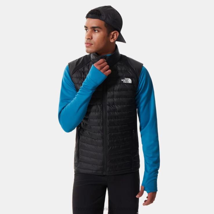HLH081237 čierna The North Face pánska atletická outdoorová zateplená hybridná vesta