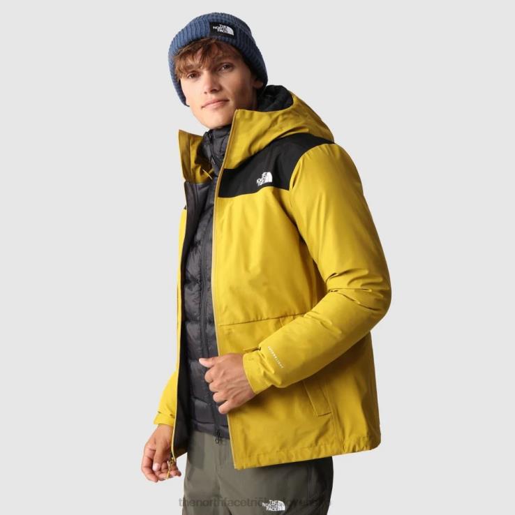 HLH081430 minerálne zlato The North Face pánska bunda dryzzle futurelight