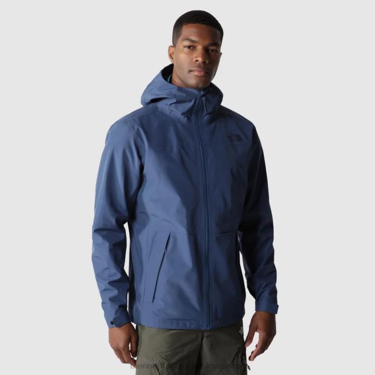 HLH081431 tienisté modré The North Face pánska bunda dryzzle futurelight