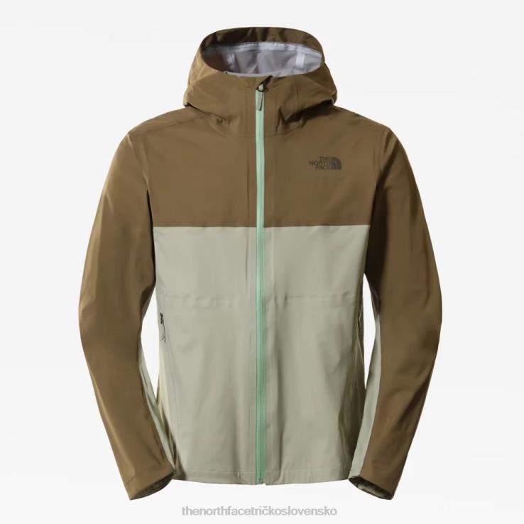 HLH081433 vojenská oliva The North Face pánska suchá bunda so západným umývadlom