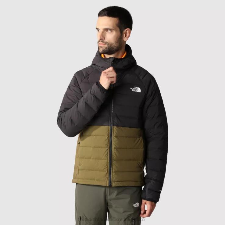 HLH081611 čierna The North Face pánska naťahovacia páperová bunda belleview