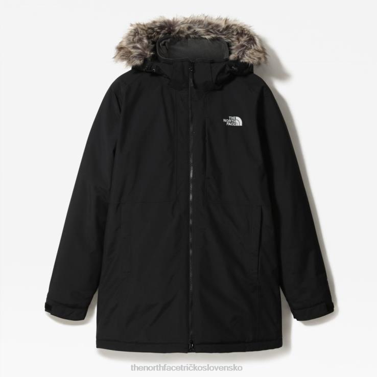 HLH08169 čierna biela The North Face black white men aral ii parka