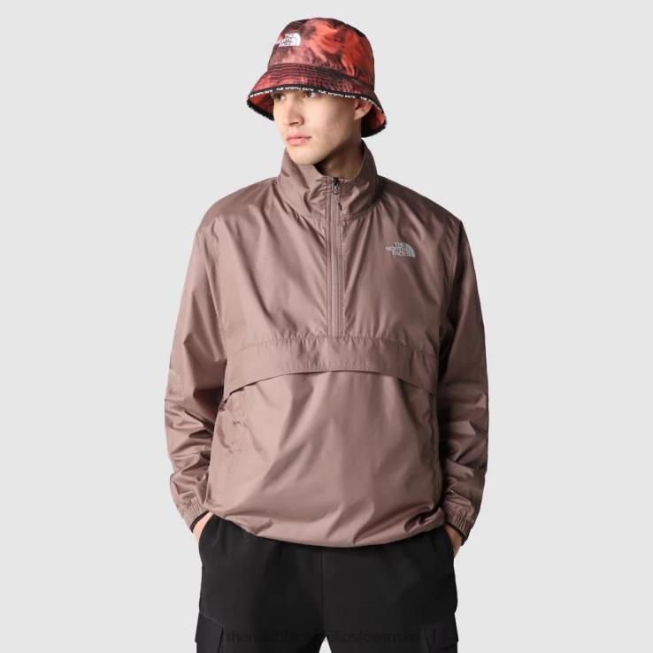 HLH081700 hlboká taupe The North Face pánska bunda s bočným vetrom 2000
