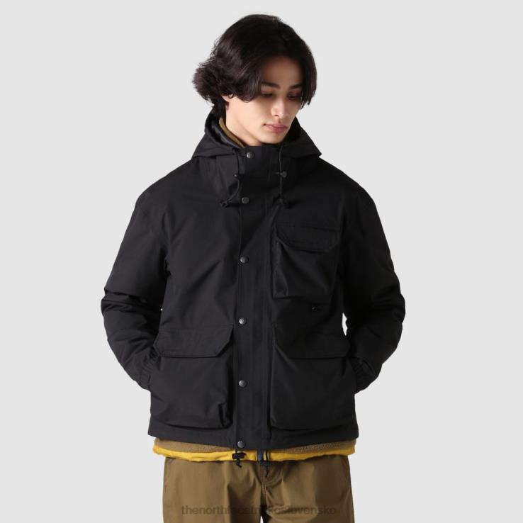 HLH081713 čierna The North Face pánska m66 úžitková bunda do dažďa