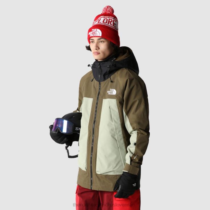 HLH081739 zelený čaj The North Face pánska balfrónová bunda