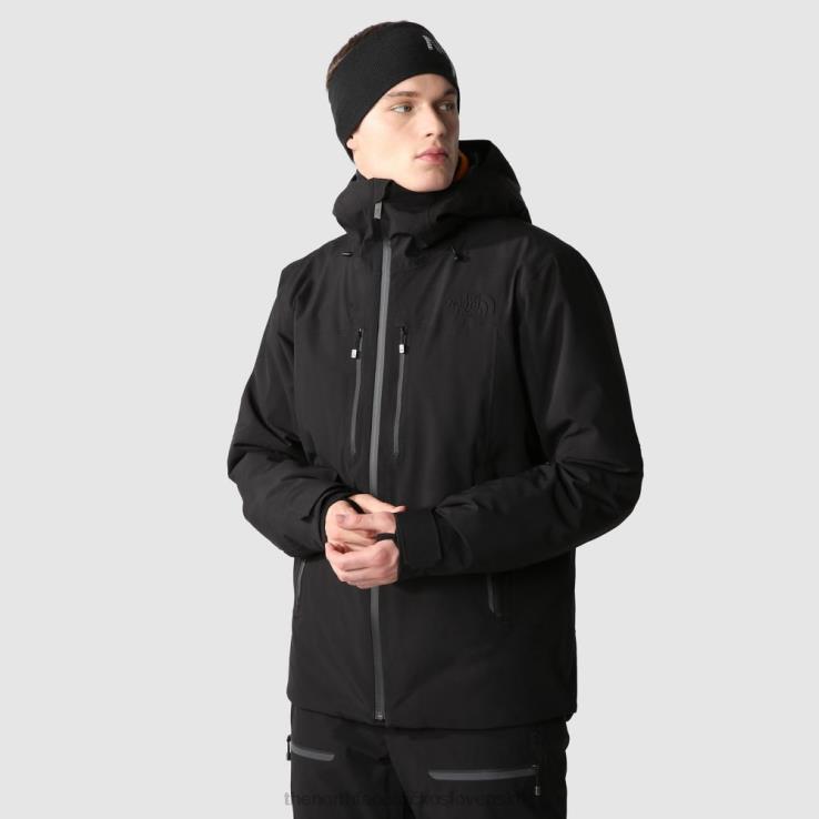 HLH081741 čierna The North Face pánska bunda so sklonom
