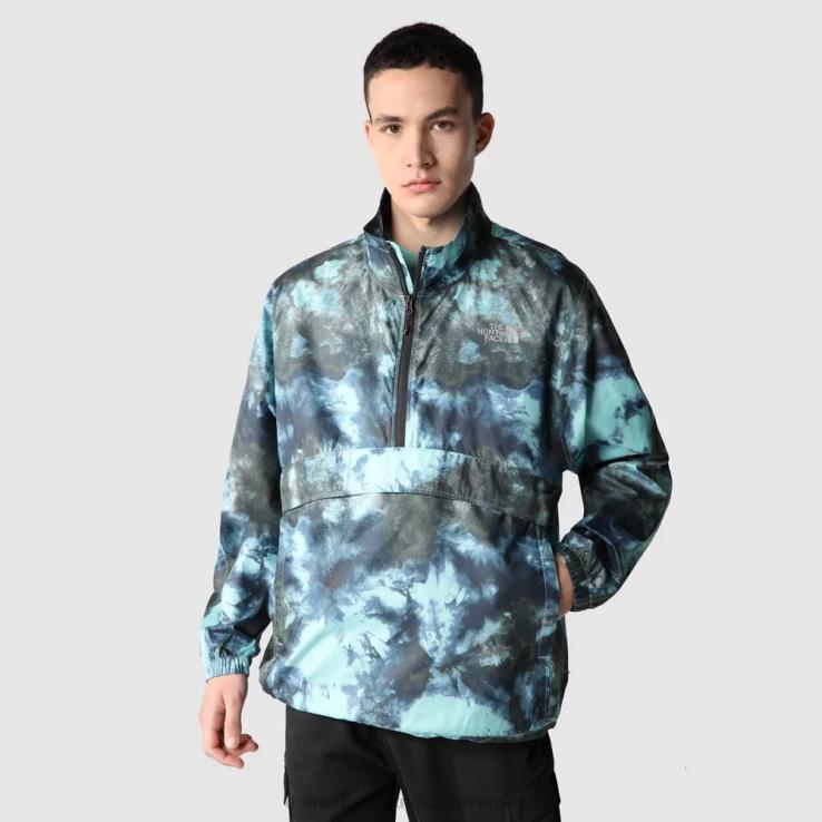 HLH081865 wasabi ľad The North Face pánska bunda s bočným vetrom 2000 s potlačou