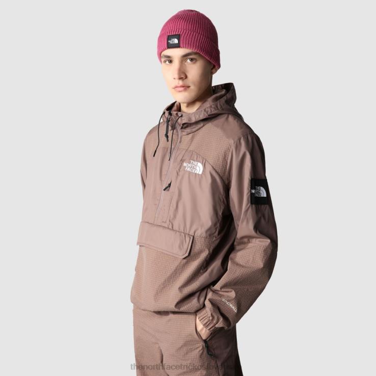 HLH081959 hlboká taupe The North Face muži presvedčia anorak