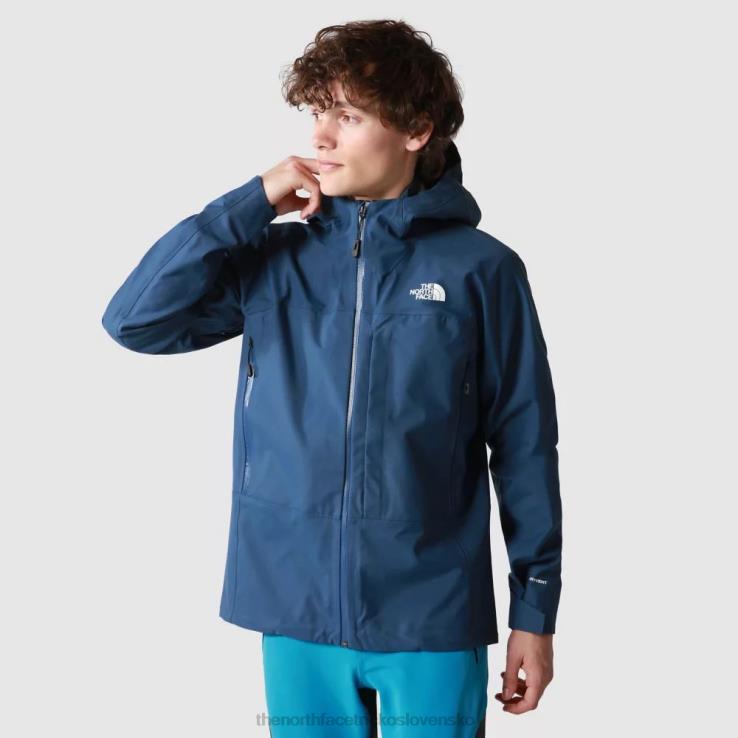 HLH082210 tienisté modré The North Face pánska suchá bunda Stolemberg 3l