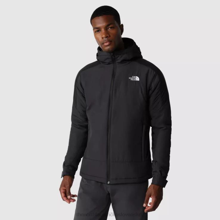 HLH082253 sivá The North Face pánska atletická outdoorová kruhová hybridná zateplená bunda