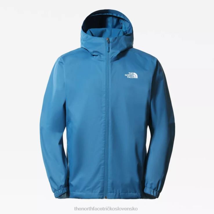 HLH082335 modrá čierna The North Face pánska bunda s kapucňou
