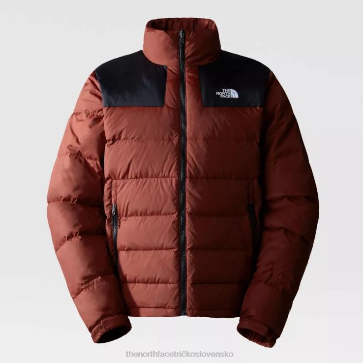 HLH082358 tehlový dom červený The North Face masívna bunda